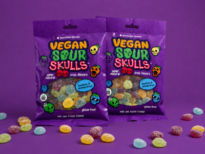 Vegan Sour Skulls Gummies (6 bags)